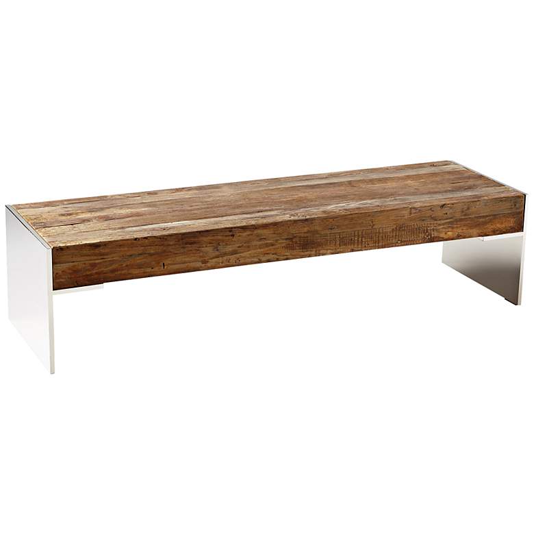 Image 1 Silverton Black Forest Salvage Wood Coffee Table