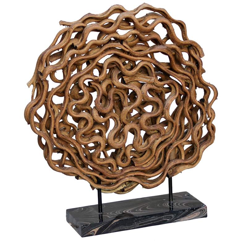 Image 1 Silvia Natural & Black Table Decor