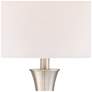 Video About the Simon Brushed Nickel USB Table Lamp Set of 2