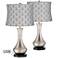 Simon USB Table Lamp with Boden Shade Set of 2