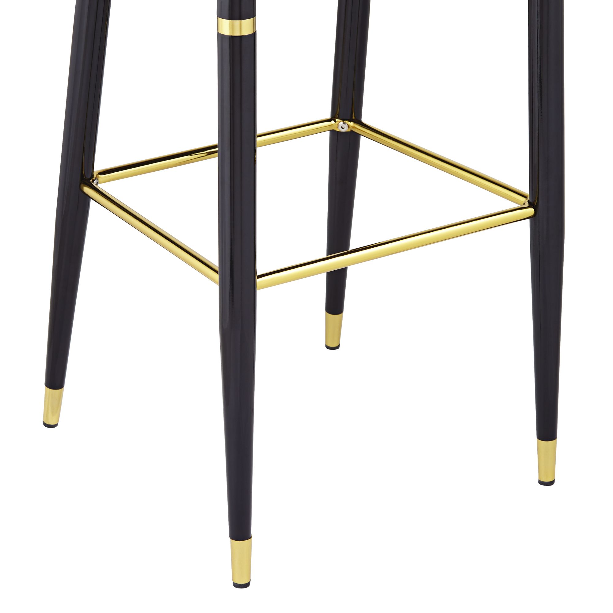 Image 7 Simone 31 1/2" Dark Gray Velvet Bar Stools Set of 2 more views