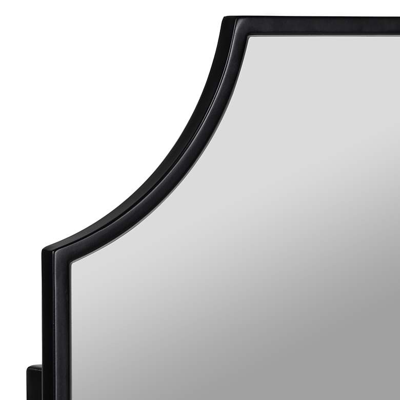 Image 3 Simone Black 21" x 36" Medicine Cabinet with Mirror more views