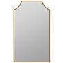 2_Simone Gold 21" x 35" Arch Top Medicine Cabinet