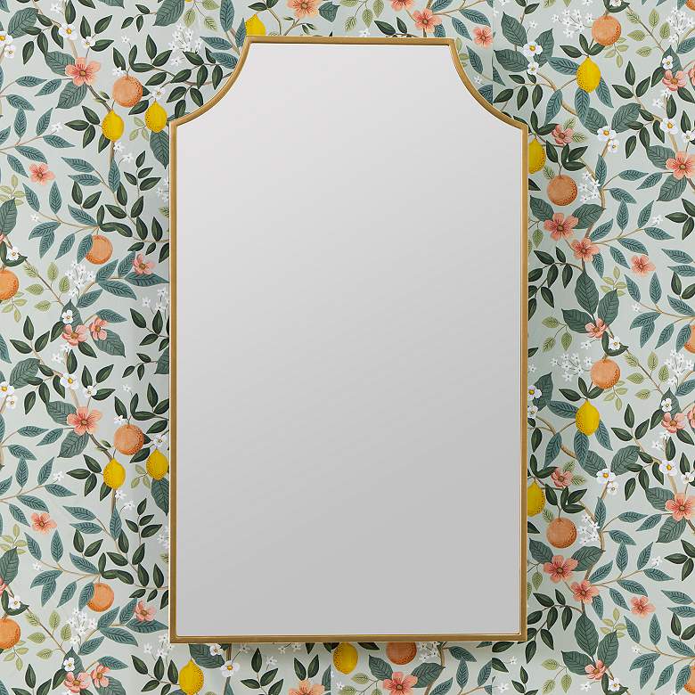 Image 1 Simone Gold 21" x 35" Arch Top Medicine Cabinet