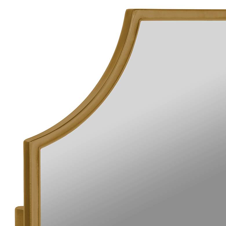 Image 3 Simone Gold 21" x 35" Arch Top Medicine Cabinet more views