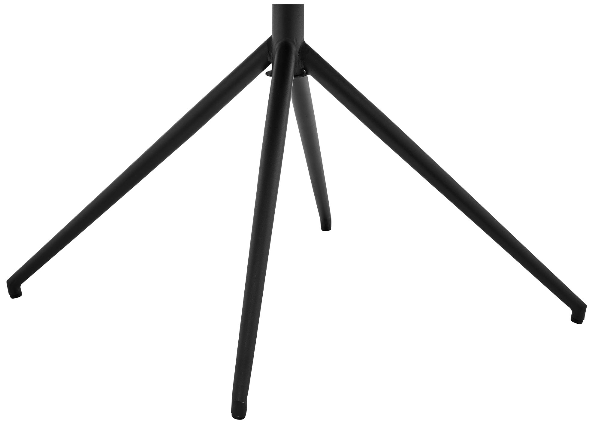 Image 6 Simone Set of 2 Dining Chairs in Gray Faux Leather, Fabric and Metal more views