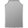 Simone Shiny Silver Leaf 24" x 35 3/4" Wall Mirror