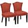 Simone St. Honore Rust Dining Chair Set of 2