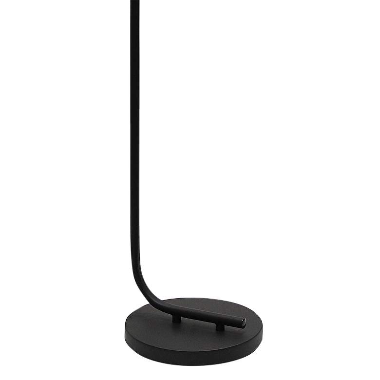 Image 4 Simple Design Black Iron and Glass Lantern Modern Floor Lamp more views