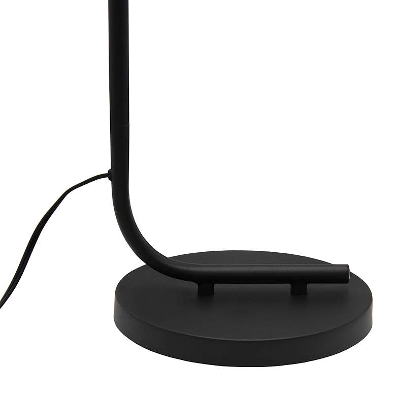 Image 6 Simple Design Black Iron and Glass Lantern Modern Floor Lamp more views