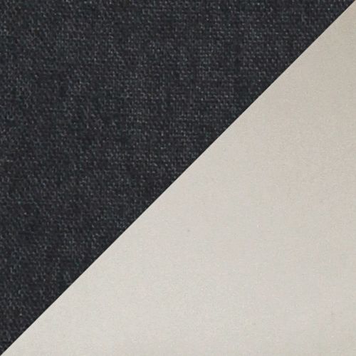 Simple Designs 10 1/2"H Black Shade Gray Accent Table Lamp