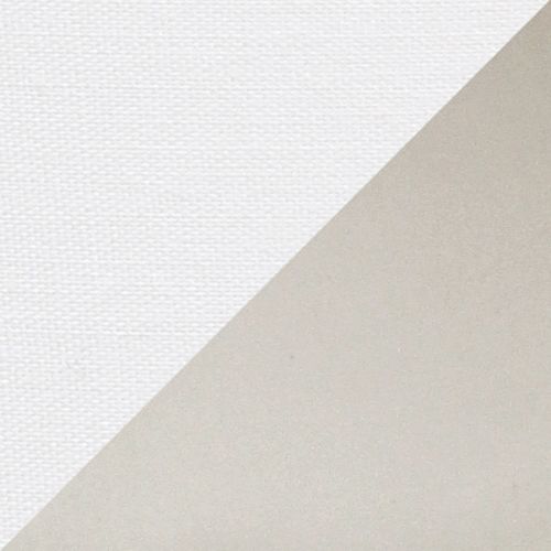 Simple Designs 10 1/2"H White Shade Gray Accent Table Lamp