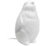 Simple Designs 10 1/4" High White Porcelain Penguin Accent Table Lamp