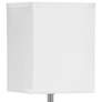 Simple Designs 11 3/4"H Hammered Chrome Accent Table Lamp