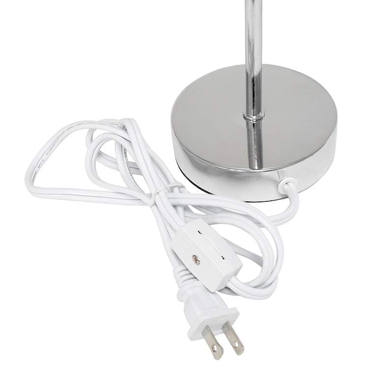 Image 6 Simple Designs 11" High Wine Accent Table Lamps Set of 2 more views
