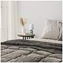 6_Simple Designs 12.5" Chic Glow Ceramic Table Lp, WHT Fbc Shade, Sage Green more views
