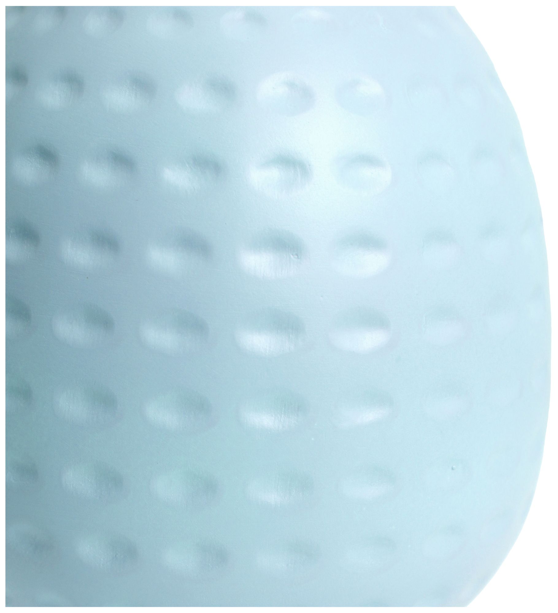 Simple Designs 12.5" Chic Glow Petite Dimpled Ceramic Table Lamp, Baby Blue