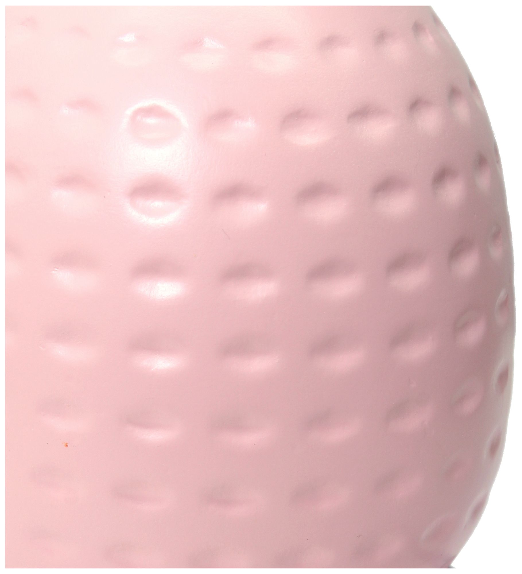 Simple Designs 12.5" Chic Glow Petite Dimpled Ceramic Table Lamp, Pink