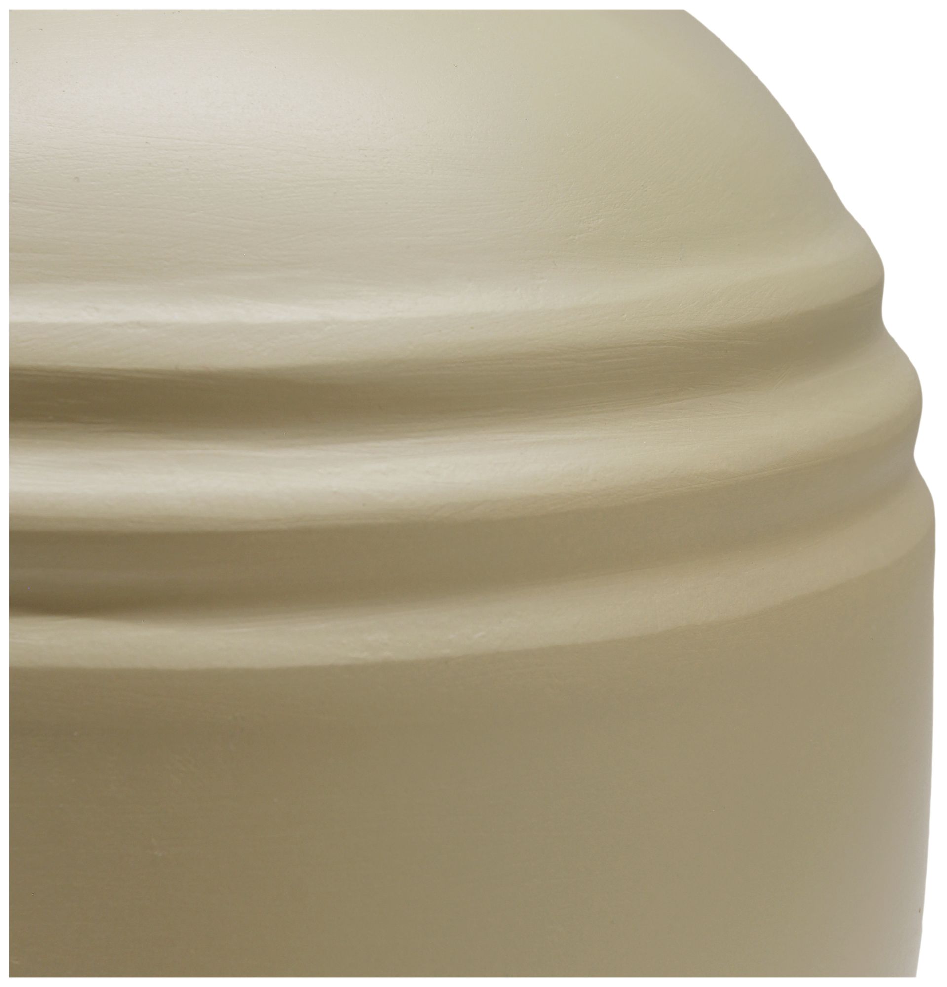 Simple Designs 12.5" Mini Classic Jar Table Lamp w Fbc Shade, Khaki