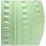 Simple Designs 12.5" Mini Texturized Oval Tb Lp, WHT Fbc Shade ,Lime Green