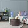 6_Simple Designs 12.68" Chic Glow Stacked Tb Lp, Mono Fbc Shade, Light Blue more views