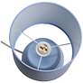 Simple Designs 12.68" Chic Glow Stacked Tb Lp, Mono Fbc Shade, Light Blue