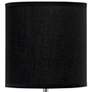 Simple Designs 13 1/2" High Black Gold Accent Table Lamp