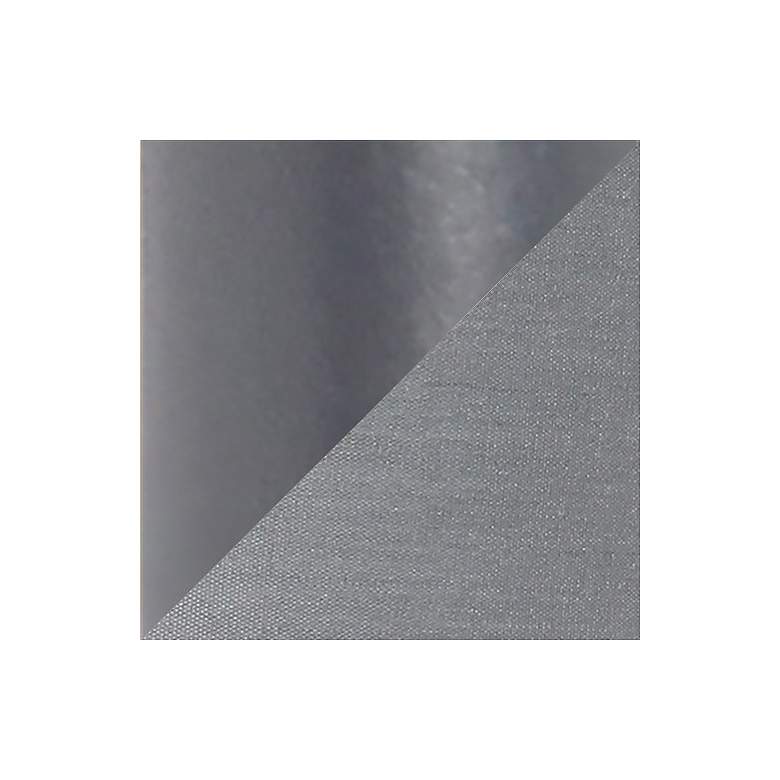 Image 6 Simple Designs 13 1/2" High Gray Metal Accent Table Lamp more views