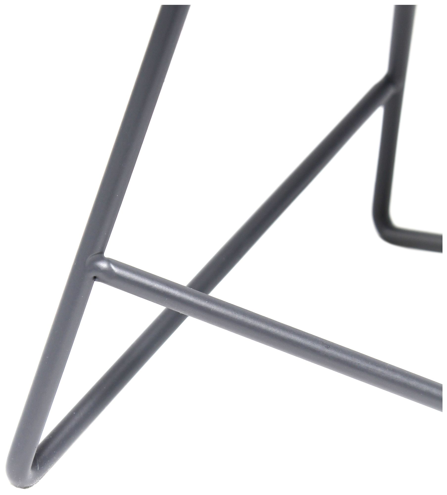 Simple Designs 13 1/2" High Gray Metal Accent Table Lamp