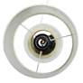 4_Simple Designs 14" High White and Gold Touch Accent Table Lamp more views