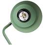 Simple Designs 15.2" Metal Cone Shade Desk Lamp, Adj Shade, Sage Green