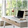 6_Simple Designs 15.2" Sleek Metal Cone Shade Desk LP, Adj Shade, Blush Pink more views