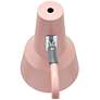 7_Simple Designs 15.2" Sleek Metal Cone Shade Desk LP, Adj Shade, Blush Pink more views