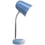 4_Simple Designs 15.28" Minimalist Metal Desk Task Lamp, Blue more views