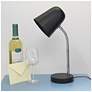 1_Simple Designs 15.28" Sleek Essentials Metal Desk Task Lamp, Black