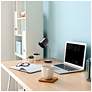 6_Simple Designs 15.28" Sleek Essentials Metal Desk Task Lamp, Black more views