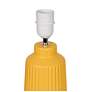 Simple Designs 15.94" Glow & Flow Ceramic Tb Lp, Monochrome Fbc Shd, Yellow