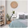 6_Simple Designs 15.94" Glow & Flow Crmc Tb Lp, Mono Fabric Shade, Off Wht more views