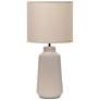 2_Simple Designs 15.94" Glow & Flow Grooved Crmc Tb Lp, Mono Fbc Shd, Taupe