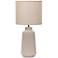 Simple Designs 15.94" Glow & Flow Grooved Crmc Tb Lp, Mono Fbc Shd, Taupe