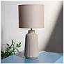 1_Simple Designs 15.94" Glow & Flow Grooved Crmc Tb Lp, Mono Fbc Shd, Taupe