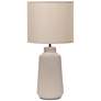 3_Simple Designs 15.94" Glow & Flow Grooved Crmc Tb Lp, Mono Fbc Shd, Taupe more views
