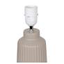 Simple Designs 15.94" Glow & Flow Grooved Crmc Tb Lp, Mono Fbc Shd, Taupe