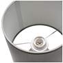 7_Simple Designs 15.94" Glow & Flow Grooved Crmc Tb Lp, Mono Fbrc Shade, GRY more views
