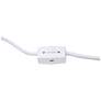 Simple Designs 15.94" Glow & Flow Grooved Crmc Tb Lp, Mono Fbrc Shade, GRY