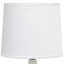 Simple Designs 15 3/4" High Off-White Accent Table Lamp