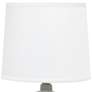 Simple Designs 15 3/4" High Taupe Accent Table Lamp