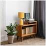 6_Simple Designs 16.93" Glow & Flow Boho Patterned Ceramic Table Lamp, Yellow more views