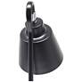 7_Simple Designs 16" Metal Looped Desk Task Lamp, Adj Shade, Black more views