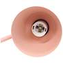 Simple Designs 16" Metal Looped Desk Task Lamp, Adj Shade, Blush Pink